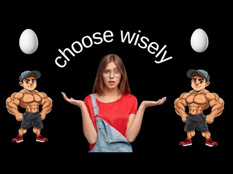 Egg white vs Whole egg! choose wisely!The ultimate show down
