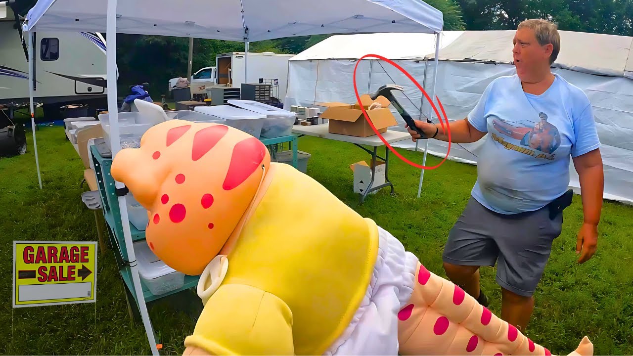 GARAGE SALE OFFERS BRING DIFFERENT REACTIONS