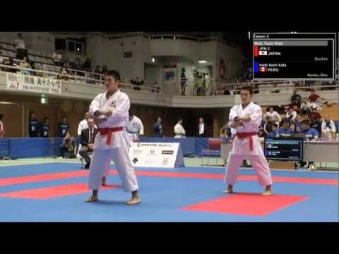 Karate1 Okinawa - Japan Team Kata (2) - SOCHIN