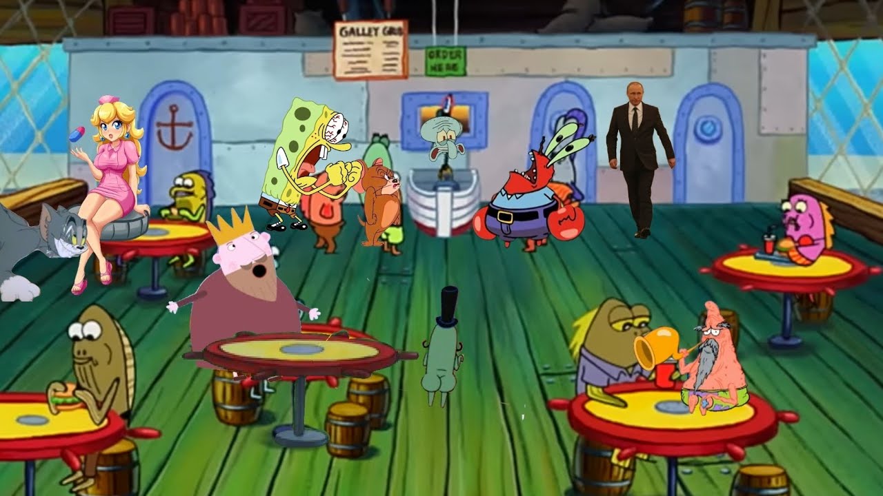 YTP: Krusty Krab Training Video Fail. (In memory of David Graham, 100th birthday)