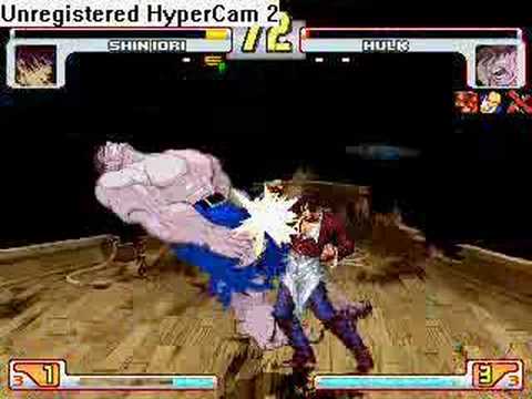 Free-MUGEN # 31 Shin Iori Vs. Team MVC