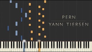 Pern - Yann Tiersen \\ Synthesia Piano Tutorial