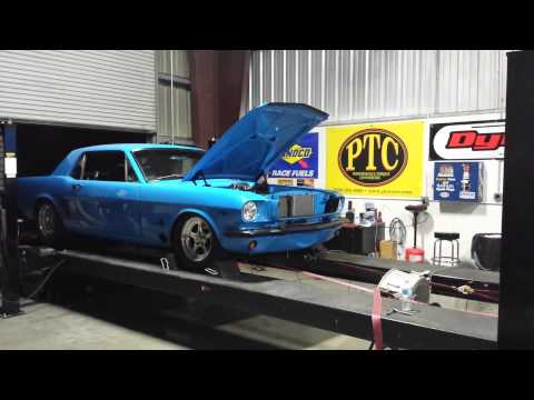 1965 Mustang 4.6 4v first dyno pulls