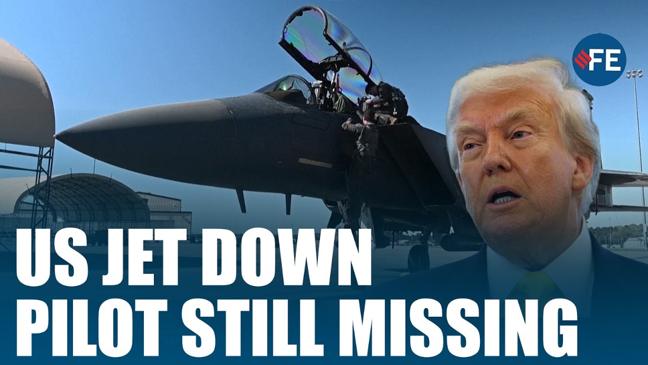 US Fighter Jet Shot Down Over Iran, Search On For Missing Crew | WORLD NEWS
