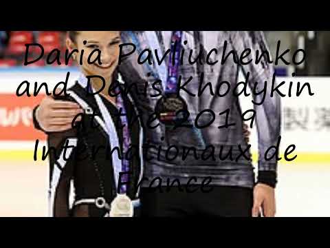 How to pronounce Daria Pavliuchenko and Denis Khodykin at the 2019 Internationaux de France in Frenc