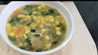 Delicious Chicken Soup with veggies|