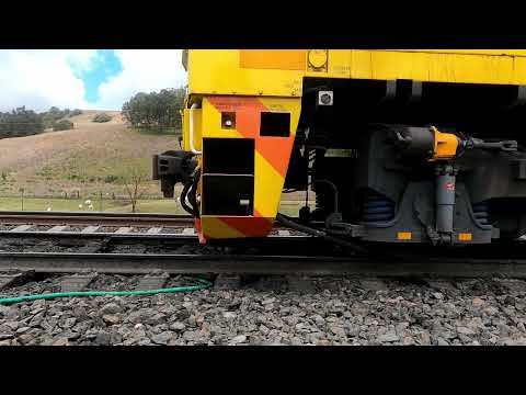 GoPro Hero9 POV: Aurizon Coal MB198 Being Banked up Ardglen.