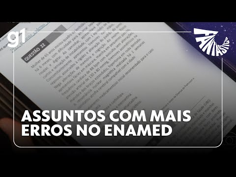 Pediatria, ginecologia e saúde mental estão entre os assuntos com o maior índice de erro no Enamed