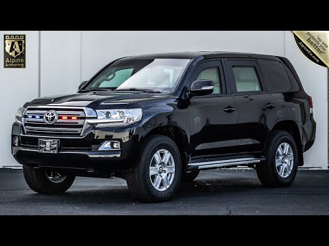 Armored Toyota Land Cruiser GXR VR7 Certified by Alpine Armoring