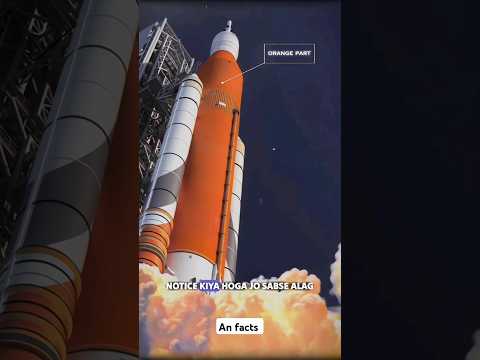Orange colour in rockets #science #sciencefacts