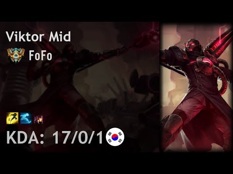 Viktor Mid vs Ekko - FoFo - KR Challenger Patch 7.12