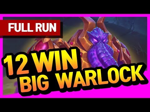 [FULL RUN] Playing it slow (12-win Warlock) - Hearthstone Arena