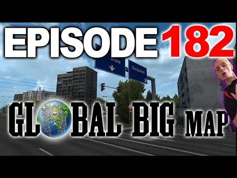 Euro Truck Simulator 2 Global Big Map Pro Mods 2.40 Episode 183 & MP