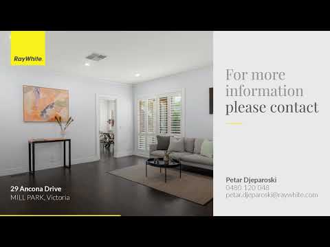29 Ancona Drive, Mill Park, VIC 3082, 4房, 2浴, House