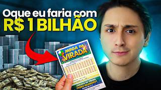 R$ 1 BILHÃO DA MEGA DA VIRADA COMPRA TUDO ISSO...