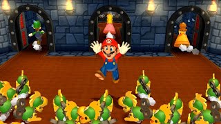 Mario Party 9 Minigames - Mario Vs Luigi Vs Peach Vs Daisy (Master Cpu)