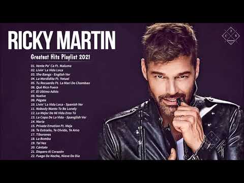Ricky Martin Greatest Hits Playlist 2021 - Ricky Martin Best Songs Ever