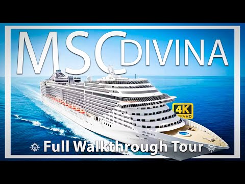 Msc Divina | Full Walkthrough Ship Tour & Review | Ultra HD 4k