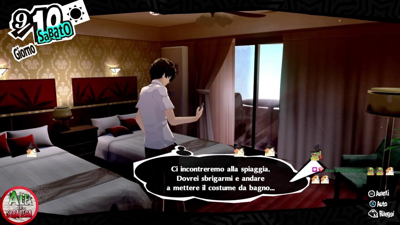 UNA PAUSA ALLE HAWAII CI VUOLE, CON @seung_tifa || PERSONA 5 ROYAL gameplay ITA || TIFA RUN #31