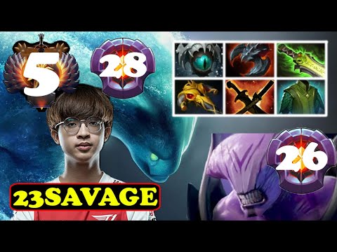 23SAVAGE MASTER TIER MORPHLING BEST SEA CARRY VS MASTER TIER FACELESS VOID 200 IQ PLAYS | DOTA2ORBS