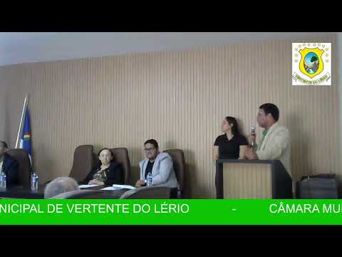 REUNIÃO DO LEGISLATIVO MUNICIPAL DE VERTENTE DO LÉRIO - PE 25/11/2025