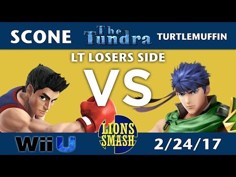 The Tundra #3 - Scone (Little Mac) vs Turtlemuffin (Ike, Jigglypuff) - Smash 4 Low Tiers - Losers R3