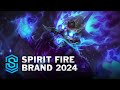 Spirit Fire Brand Skin Spotlight - League of Legends