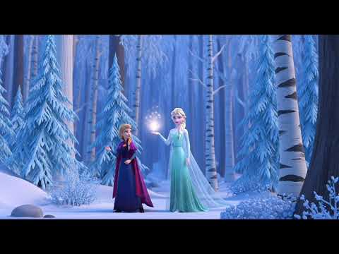 The Winter Forest’s Frozen Light – Elsa’s Magic ❄️🌲✨