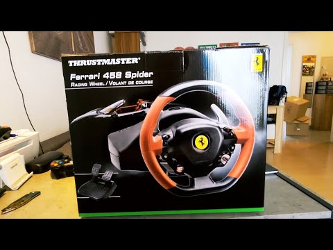 Thrustmaster Ferrari 458 Spider Racing Wheel | Xbox One + Series S/X