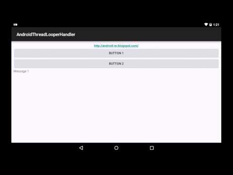 Android Example Thread Handler And Looper