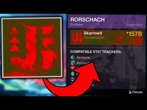 Insanely Rare Rorschach Emblem Update!!