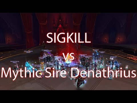 SIGKILL vs Mythic Sire Denathrius (Fire Mage PoV)