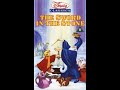 Opening To The Sword In The Stone UK VHS 1988