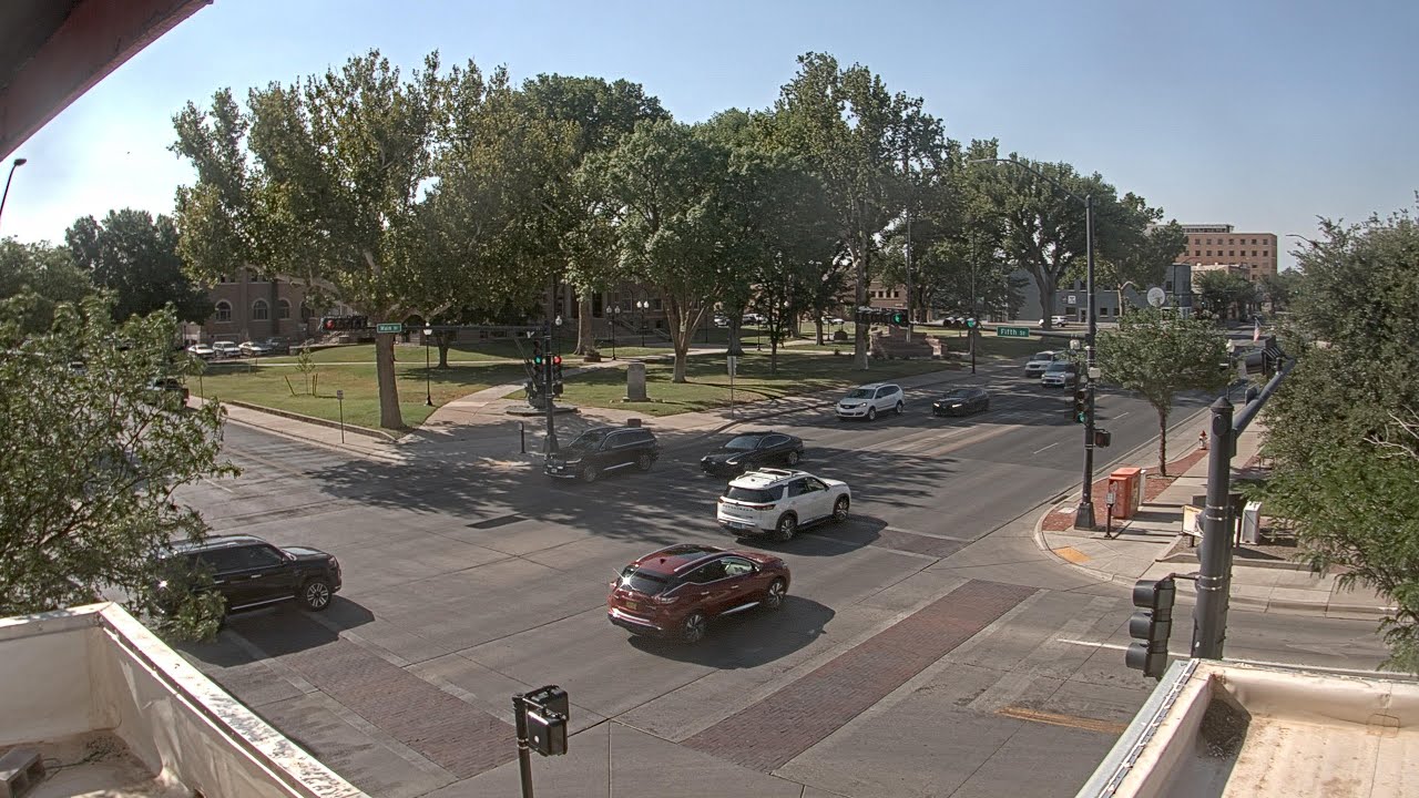 Live webcam view of Cruce del centro de Roswell