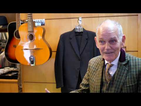 David Saxby talking about Lord Snowdon’s Savile Row bespoke Suits. Style & Tailoring.