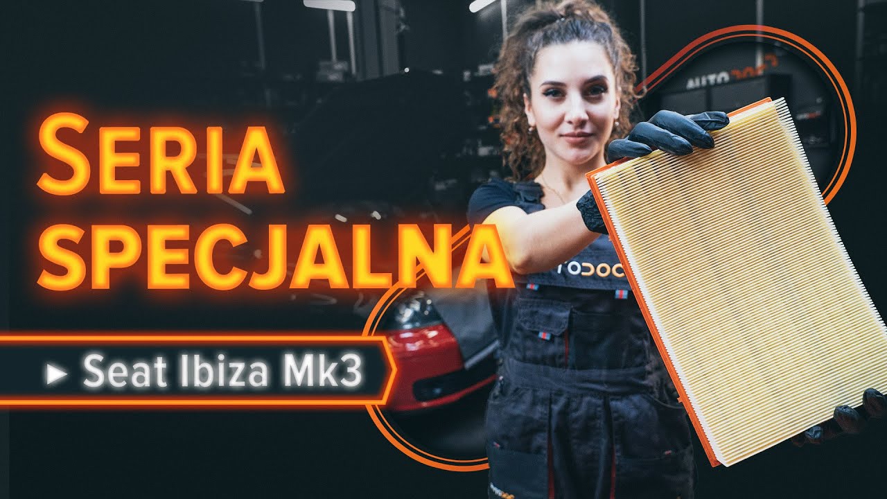 Jak wymienić filtr powietrza w Seat Ibiza 6L1 - poradnik naprawy