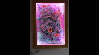Elwida - „Kontroverse“, 120 x 80 cm, Öl auf Leinwand, 2020  im Farbwechsel