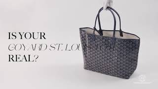 Is Your Goyard St. Louis Tote Real? | Rewind Vintage Affairs