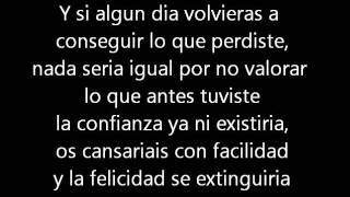 Aprecia lo que tienes- porta ( letra)
