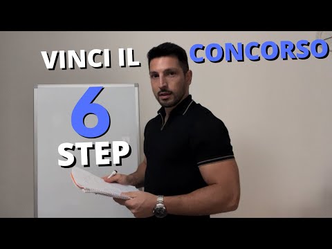 Supera il concorso in 6 PASSI