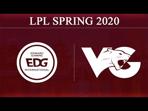 [LoL Highlights] EDG vs VG @Map1 | EDward Gaming vs Vici Gaming | LPL Spring 2020 (23rd Mar 2020)