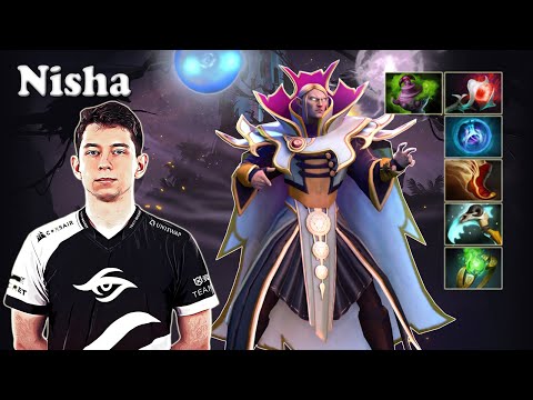 Nisha - Invoker Midlane | Dota 2 7.30c Gameplay
