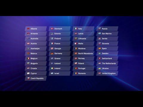 All Eurovision rating. Евровидиние рейтинг стран по среднему числу занятых мест с 1956 по 2022 года.