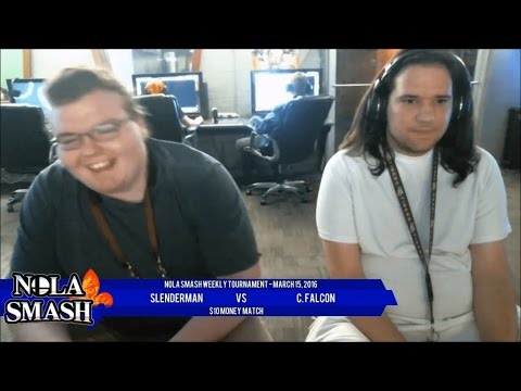 NOLA Smash Weekly Extra 3/15: Money Match - Slenderman vs C. Falcon