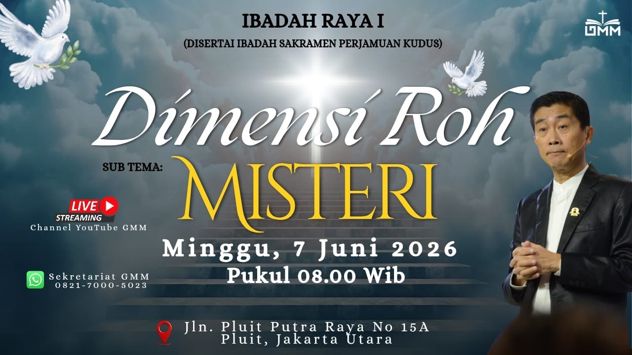 Sesi 1 – DIMENSI ROH: MISTERI – Pdt. Dr. Ir. Wignyo Tanto, M.M, M.Th. (070626)