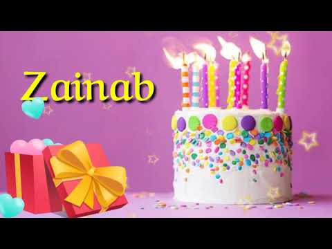Zainab - Happy Birthday to you Zainab | Happy Birthday Song For Zainab | Birthday Wishes For Zainab