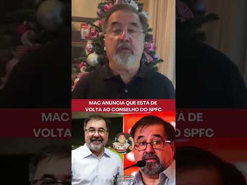 MARCO AURÉLIO CUNHA ESTA DE VOLTA AO SÃO PAULO #sãopaulofc