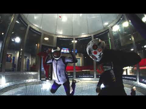 Indoor skydiving -  Session #32 with @Tunnel Ninja!  HD#13 transitions, Knee fly, F layout, Eagles
