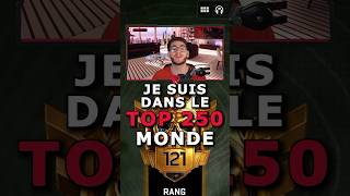 Je suis dans le TOP 250 mondial !! 🤩