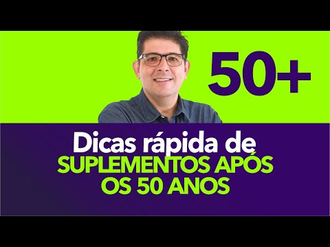 Suplementos essenciais após os 50 anos | Dr Juliano Teles